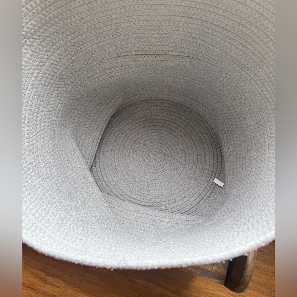 Threshold grey coiled rope storage basket - Picture 6 of 6